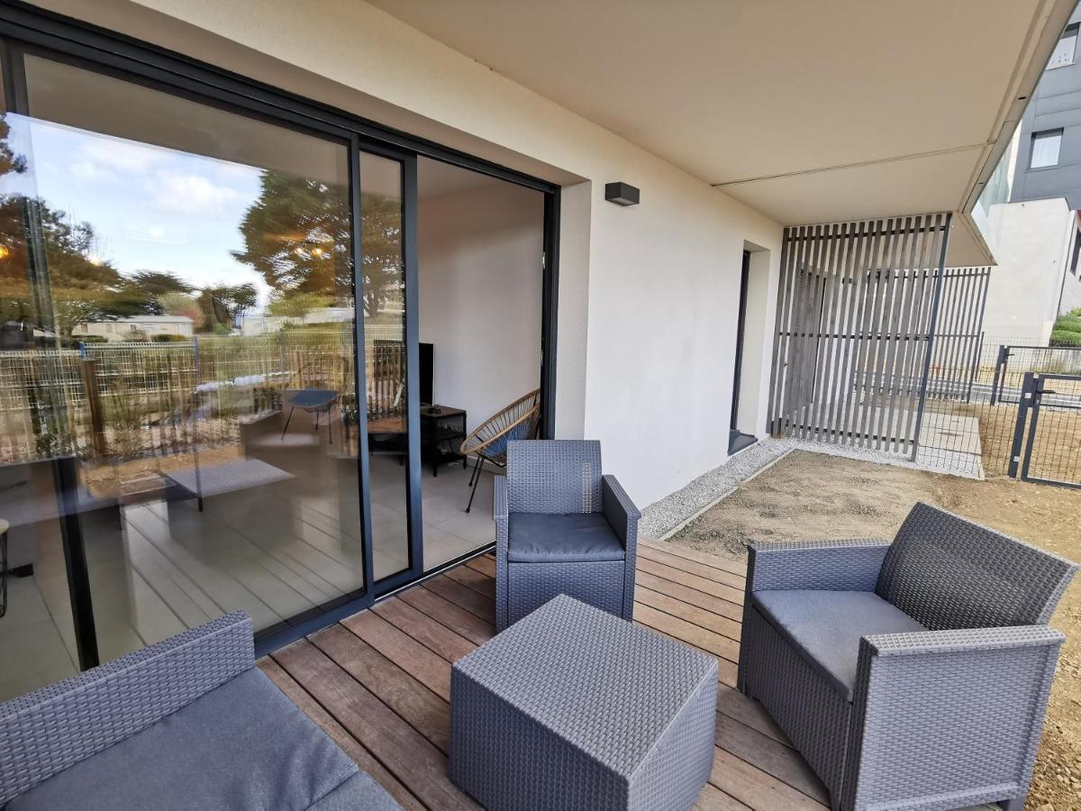 Apartamento Les Ganivelles Donville-les-Bains Exterior foto