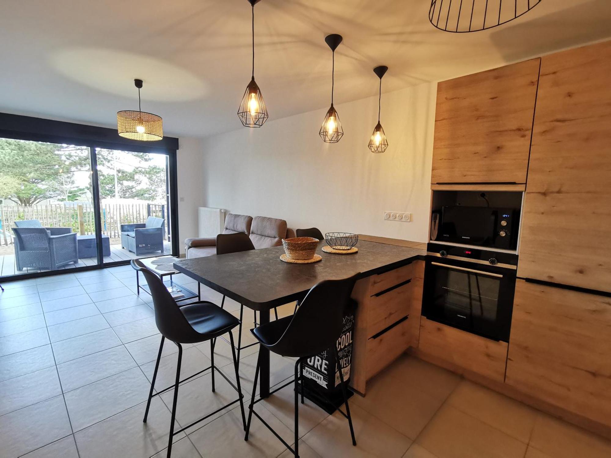 Apartamento Les Ganivelles Donville-les-Bains Exterior foto