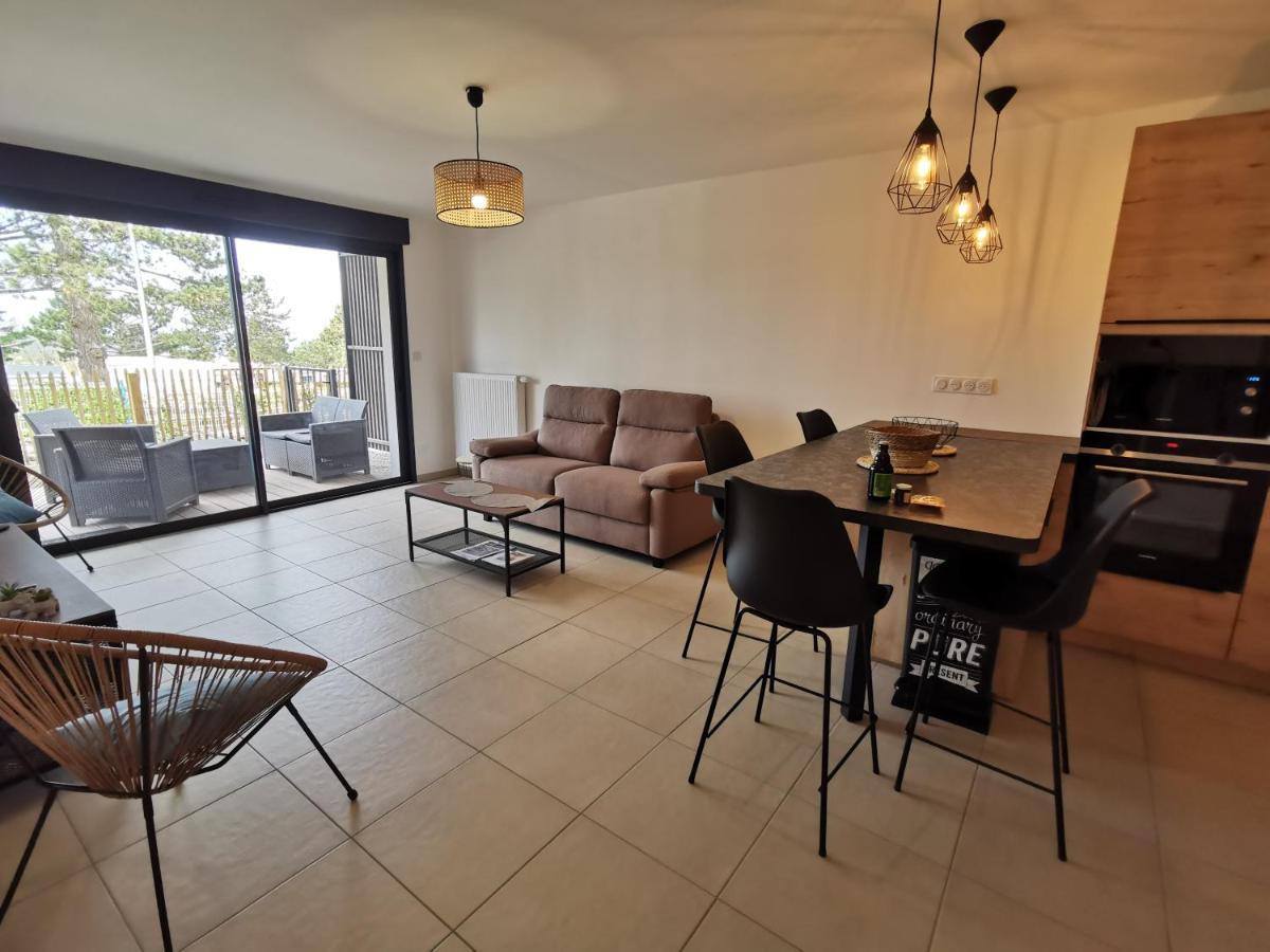 Apartamento Les Ganivelles Donville-les-Bains Exterior foto