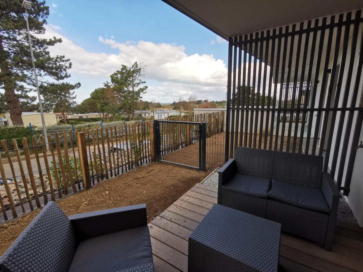 Apartamento Les Ganivelles Donville-les-Bains Exterior foto
